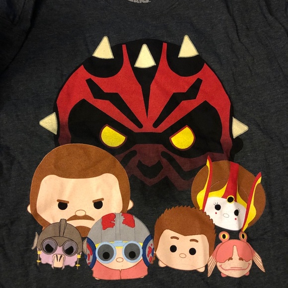 Men’s Disney Star Wars Tsumtsum shirt - Picture 1 of 1